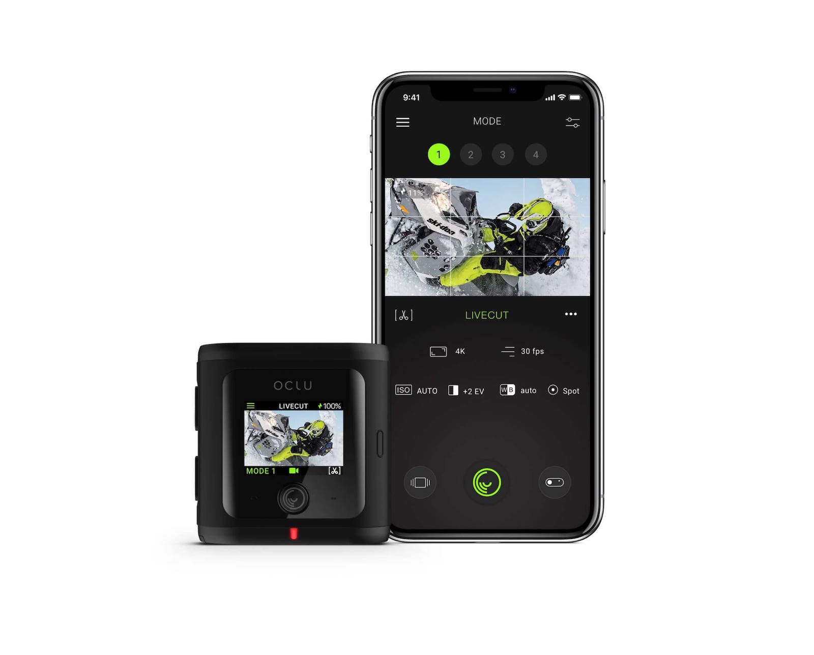 Action Camera by OCLU 4K Sports Camera