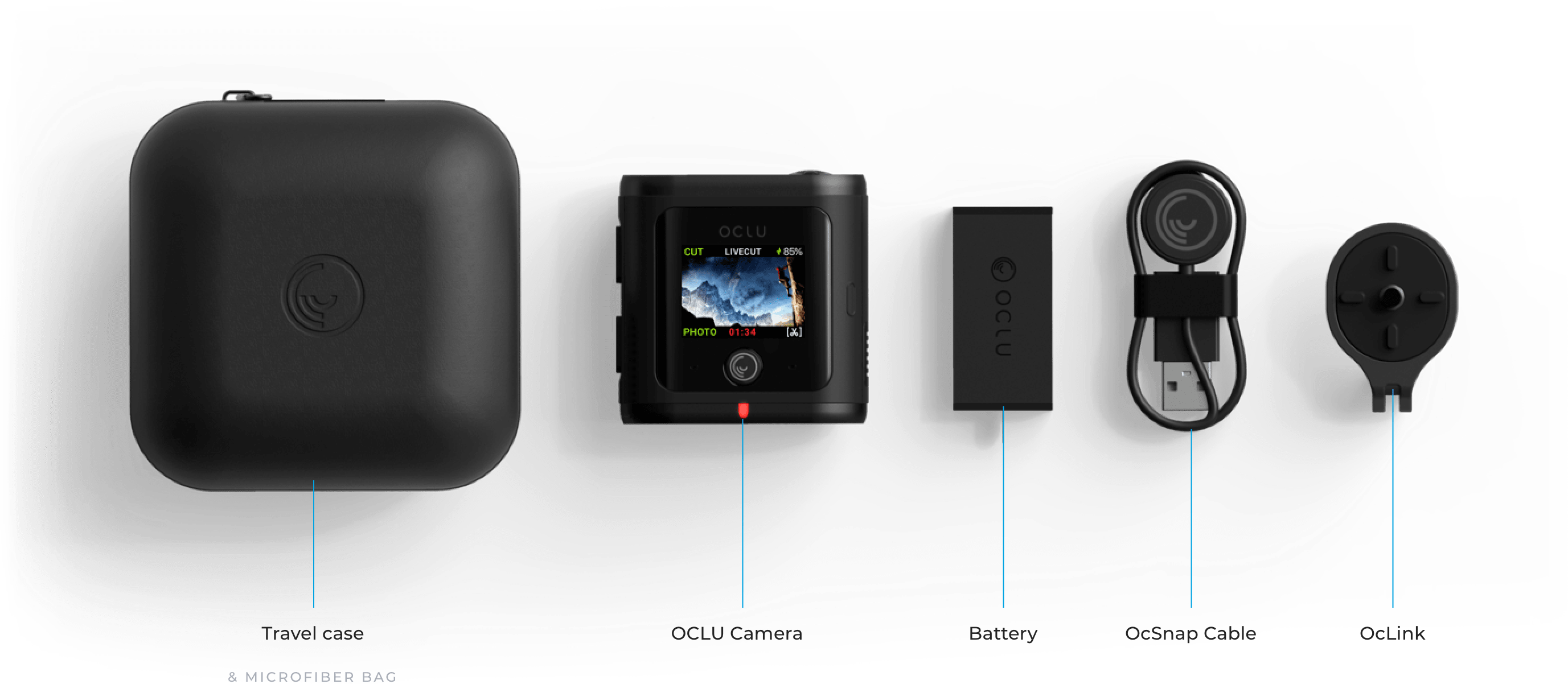 Action Camera by OCLU 4K Sports Camera